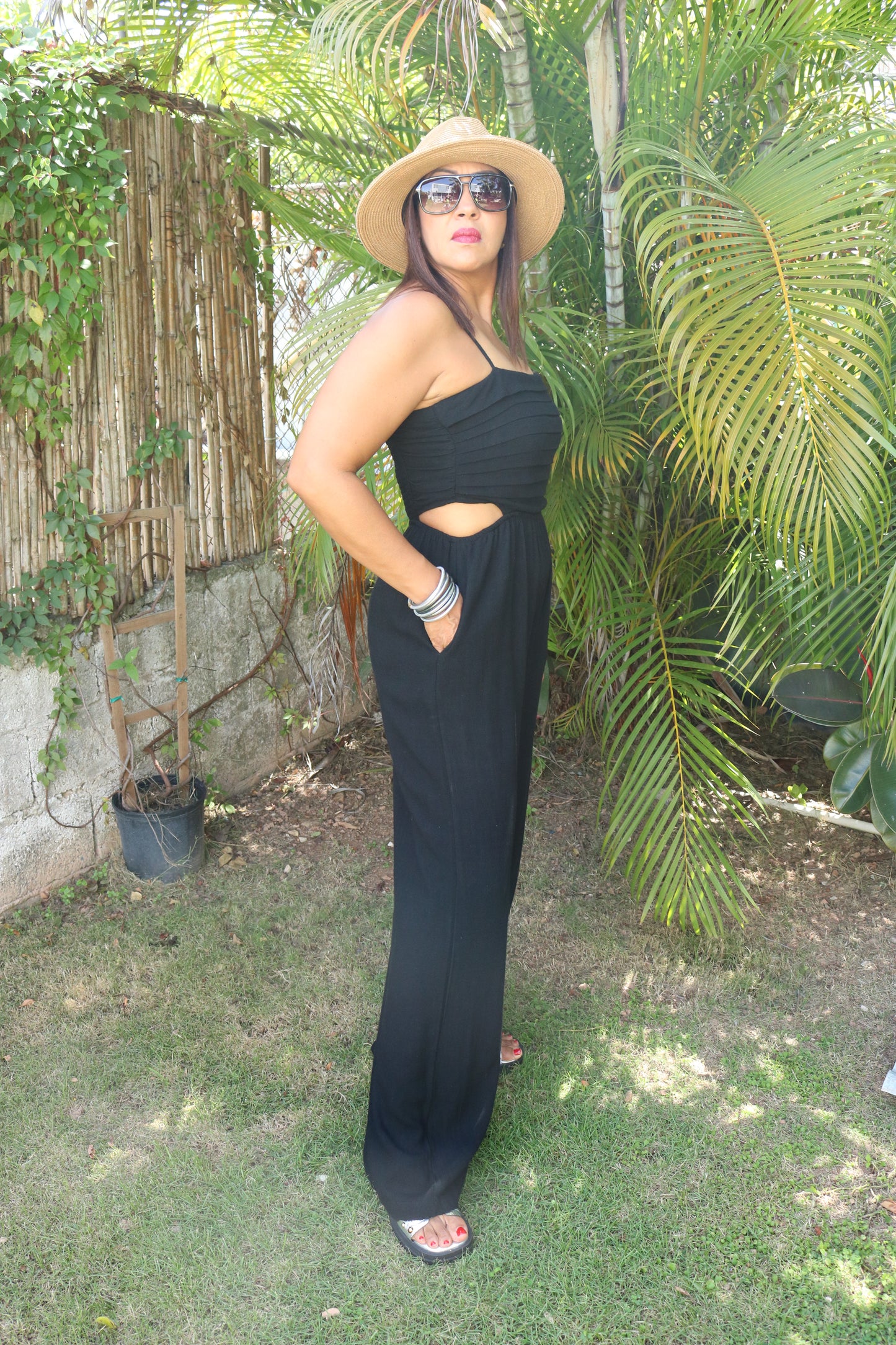 Cut Out Jumpsuit