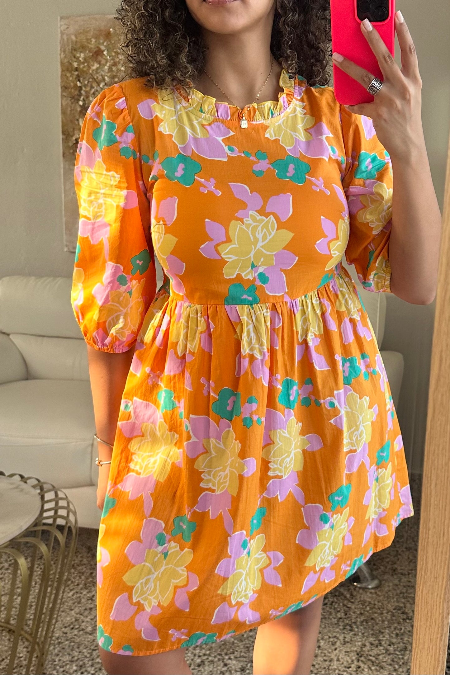 Cotton Flower Dress