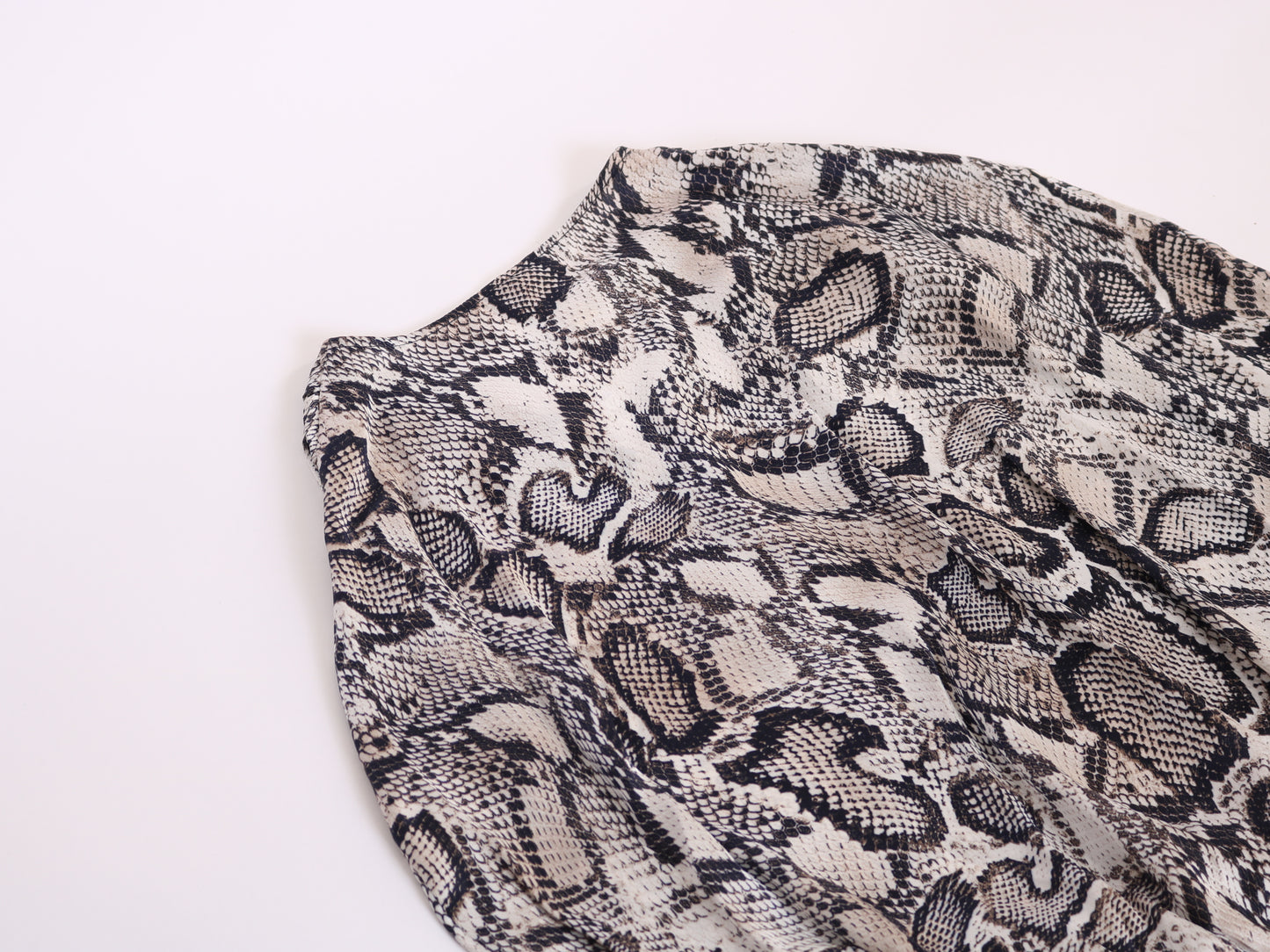 Snake Print Blouse