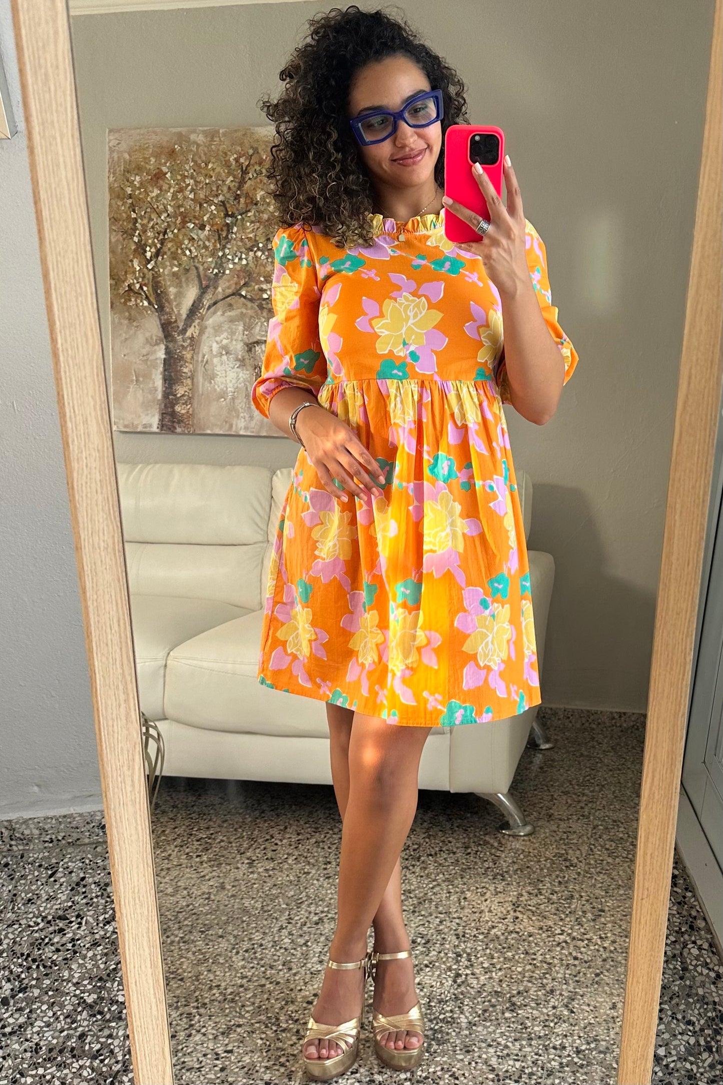 Cotton Flower Dress
