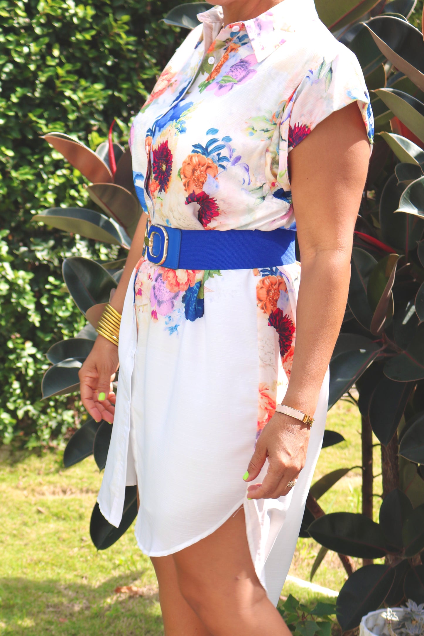 Short Floral Dress