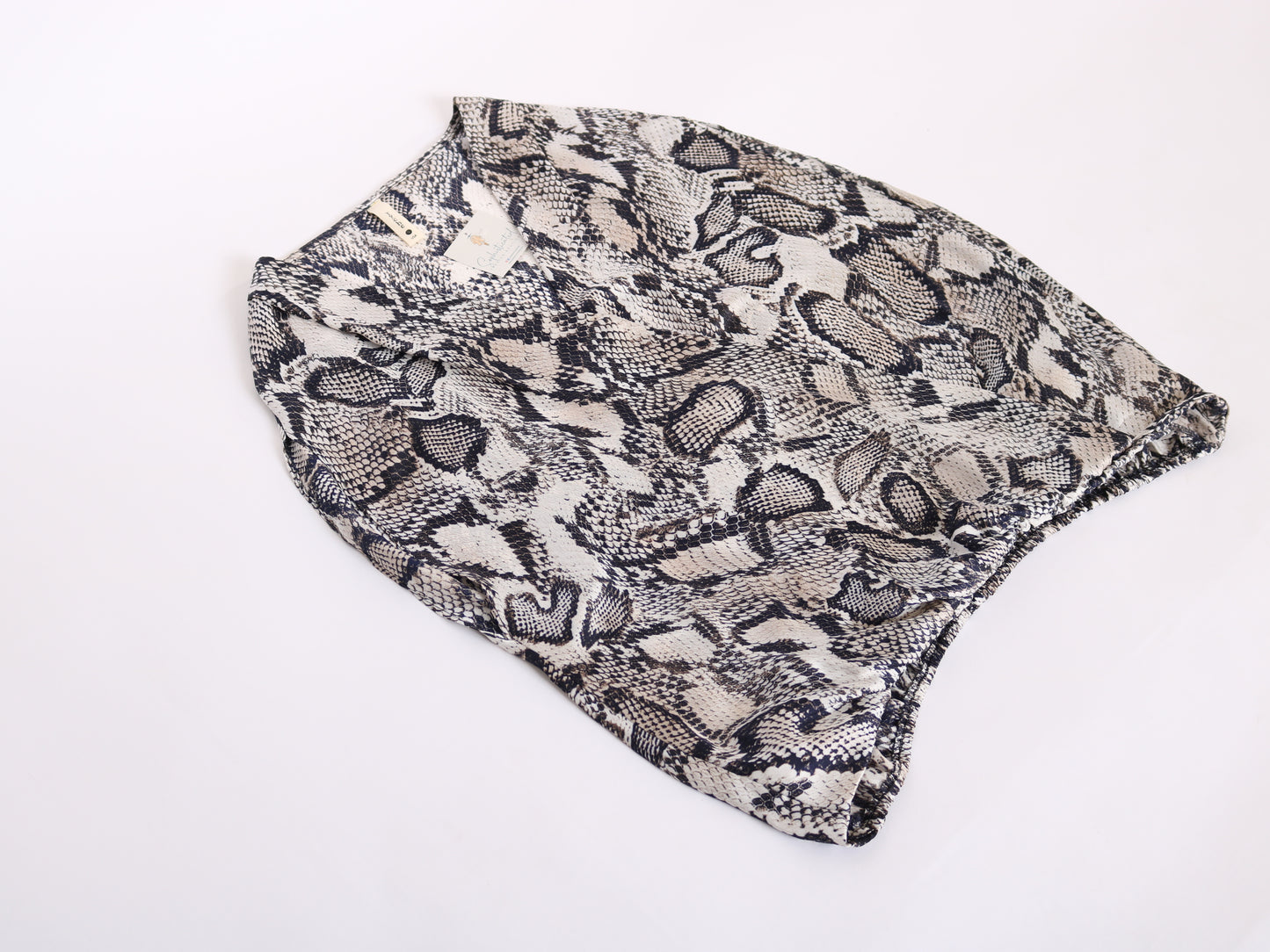 Snake Print Blouse