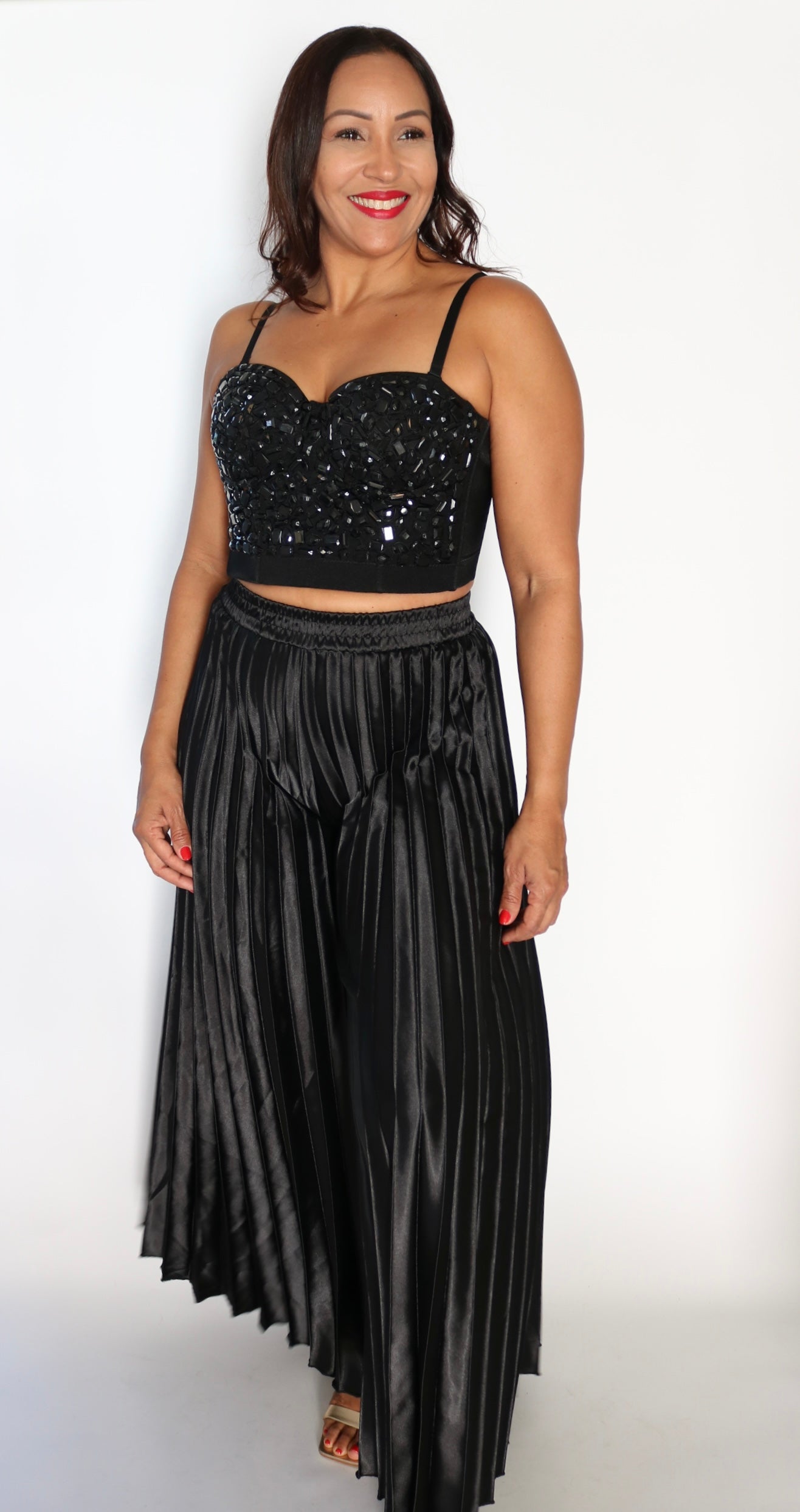 Rhinestones Bustier