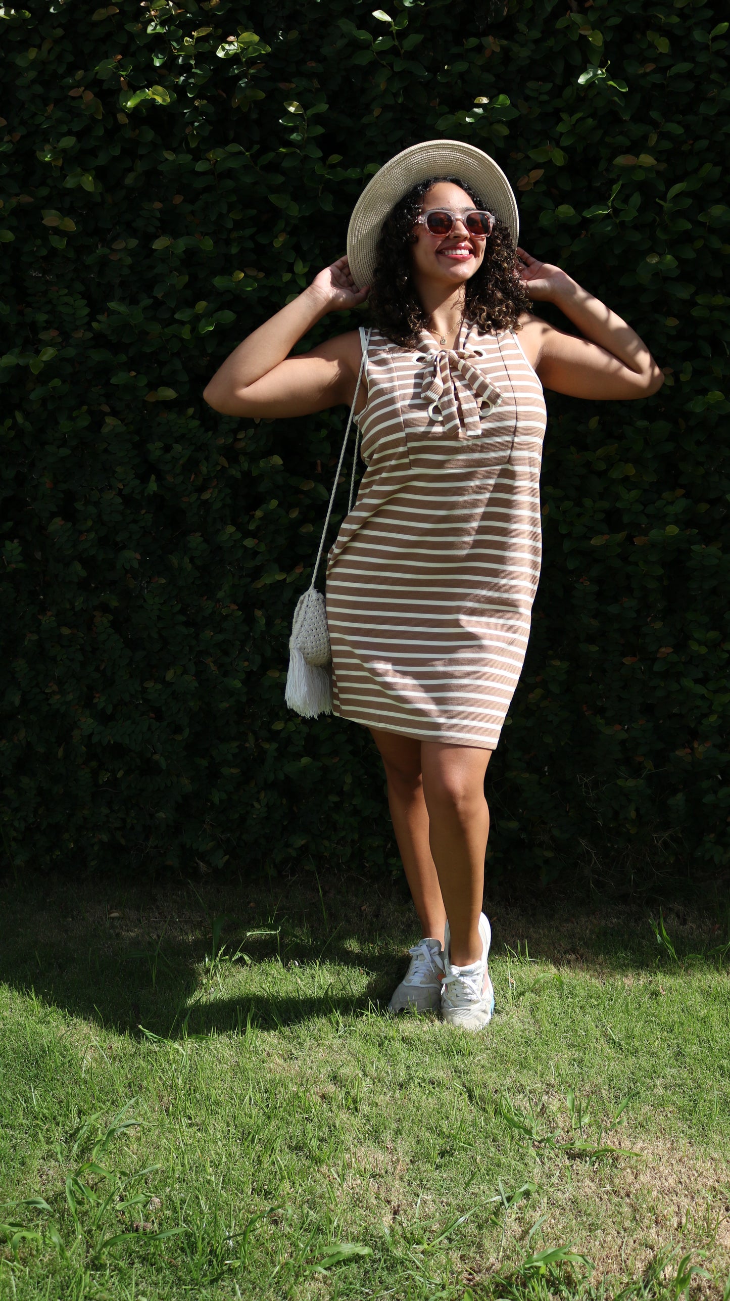 Striped Mini Dress