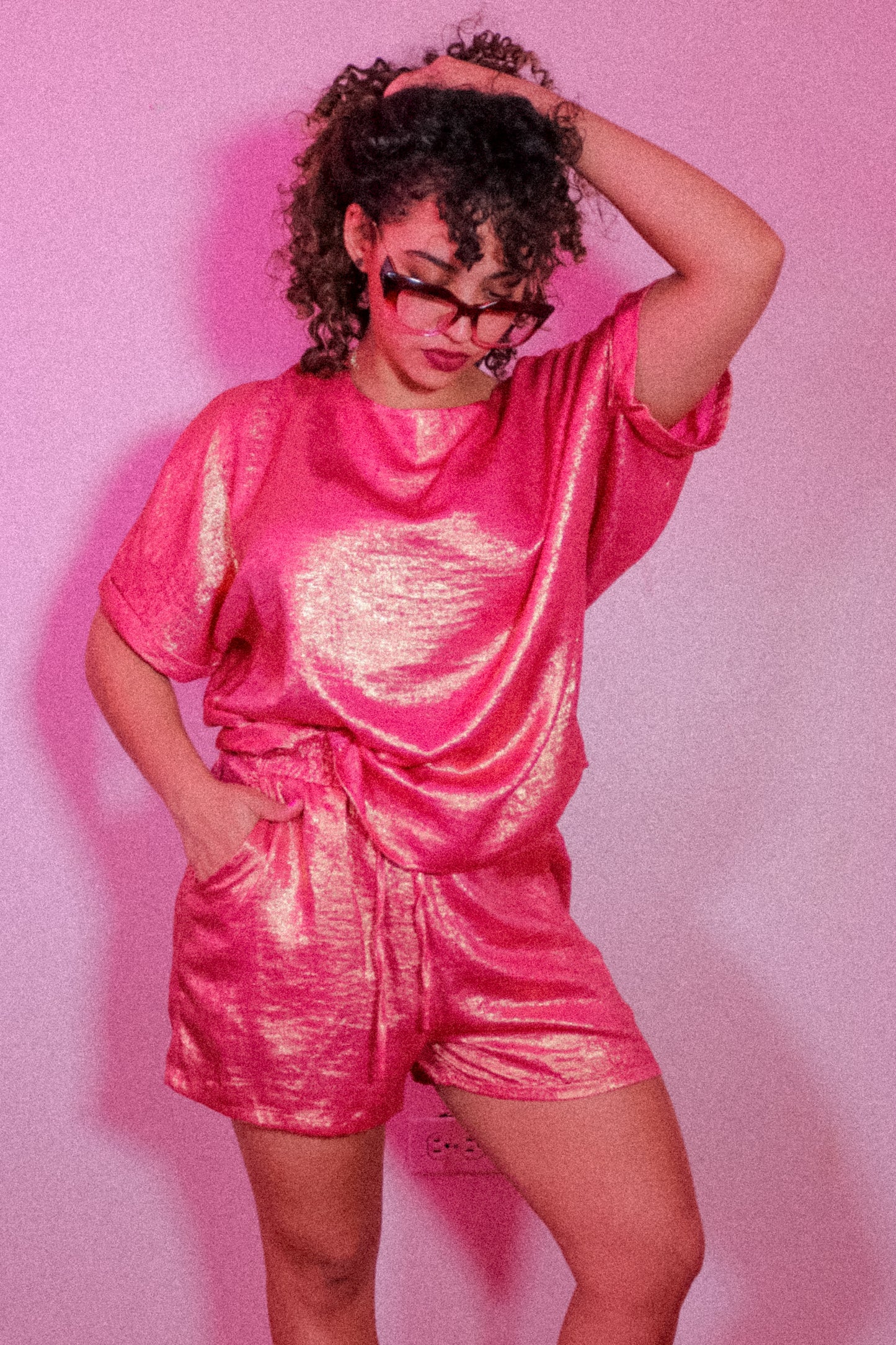 Shimmering Short Set
