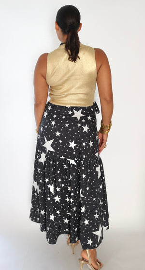 Stars Wrap Around Skirt
