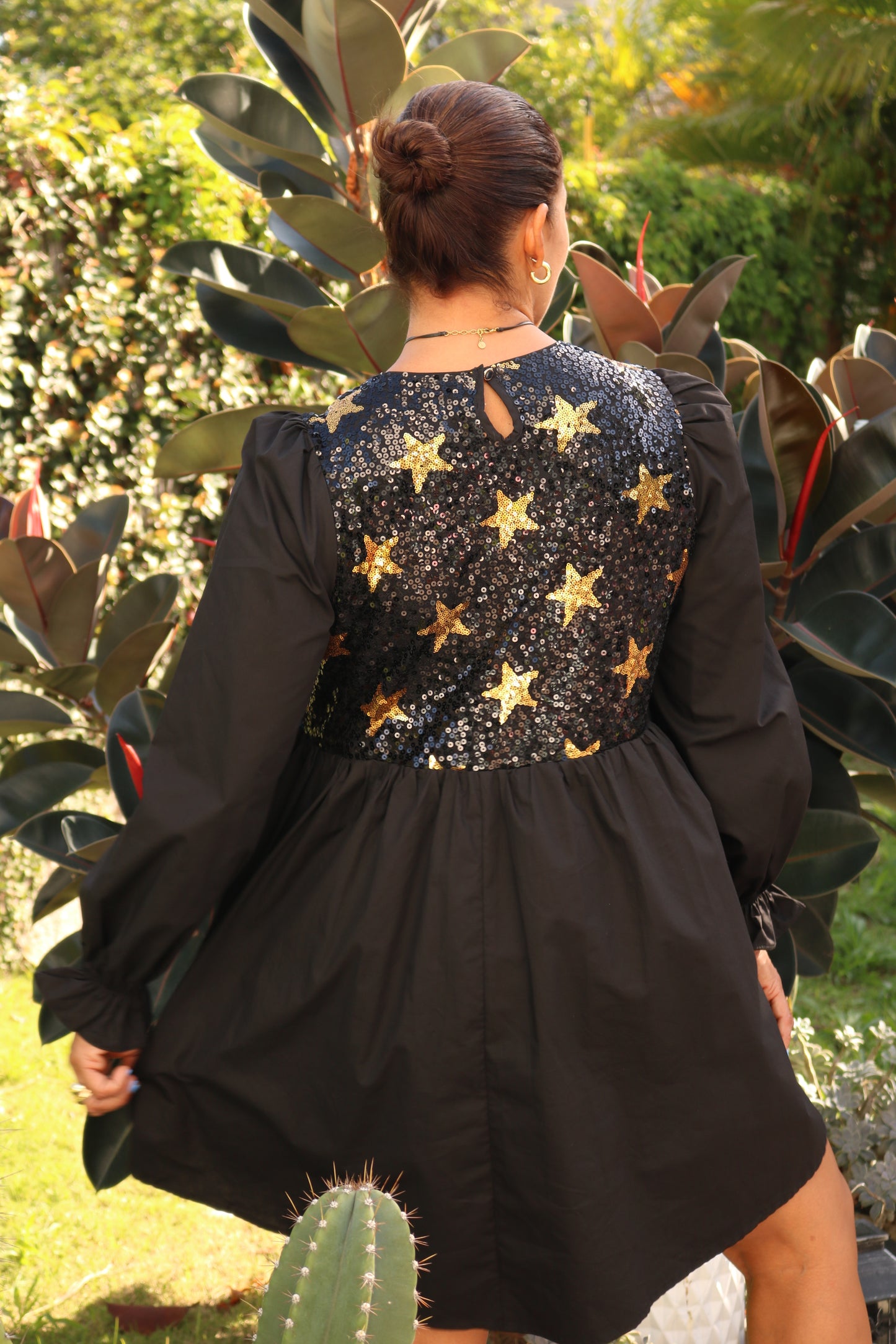Stars Sequin Mini Dress