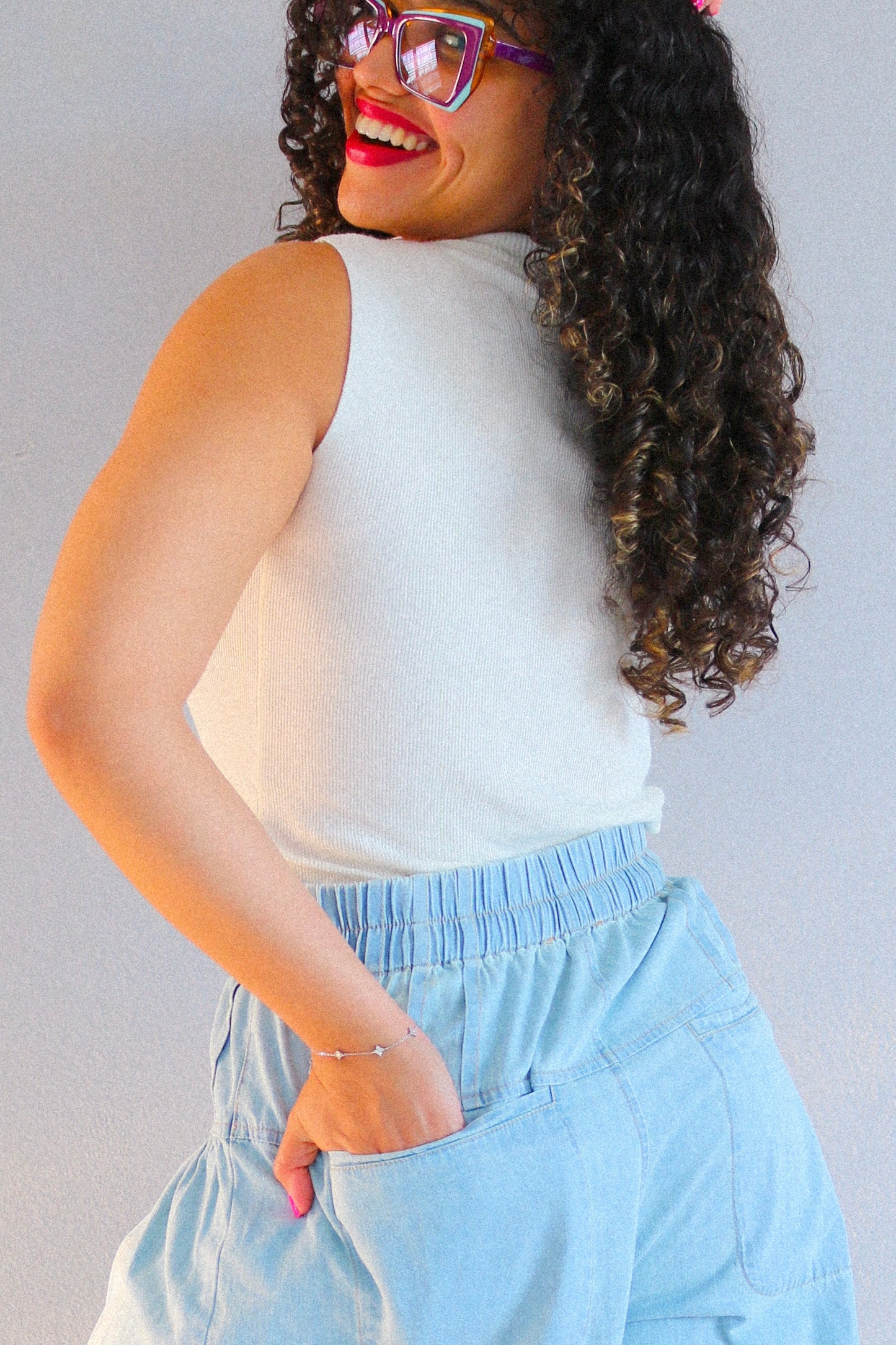 Knitted Pearls Top