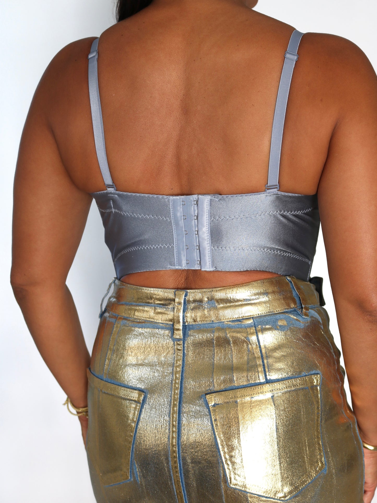 Rhinestones Bustier