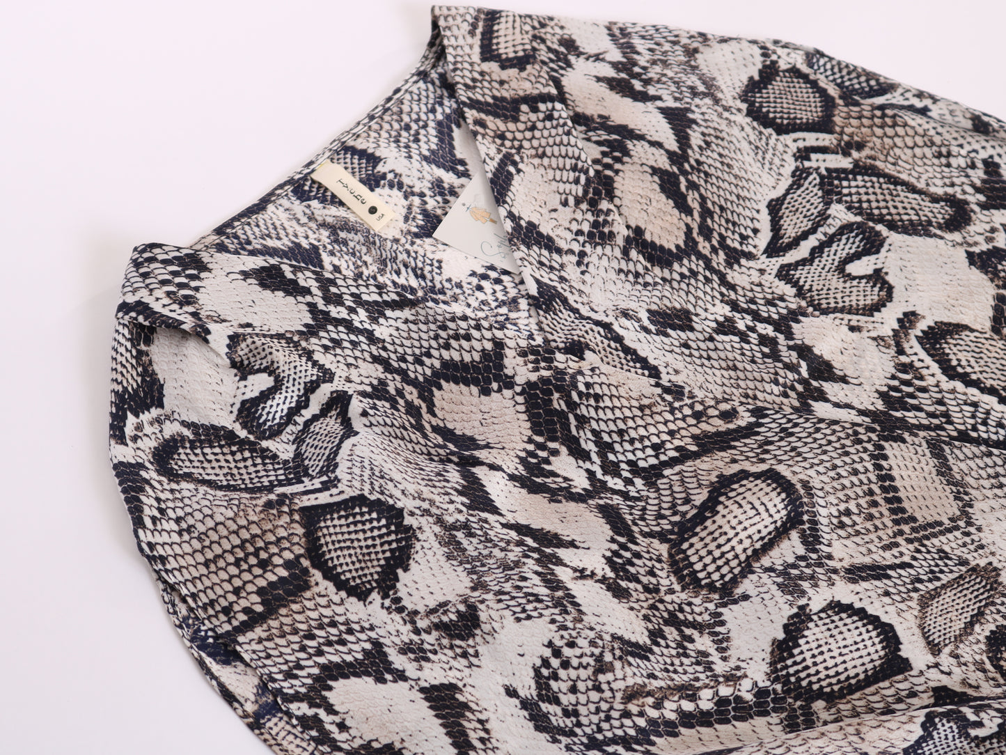 Snake Print Blouse