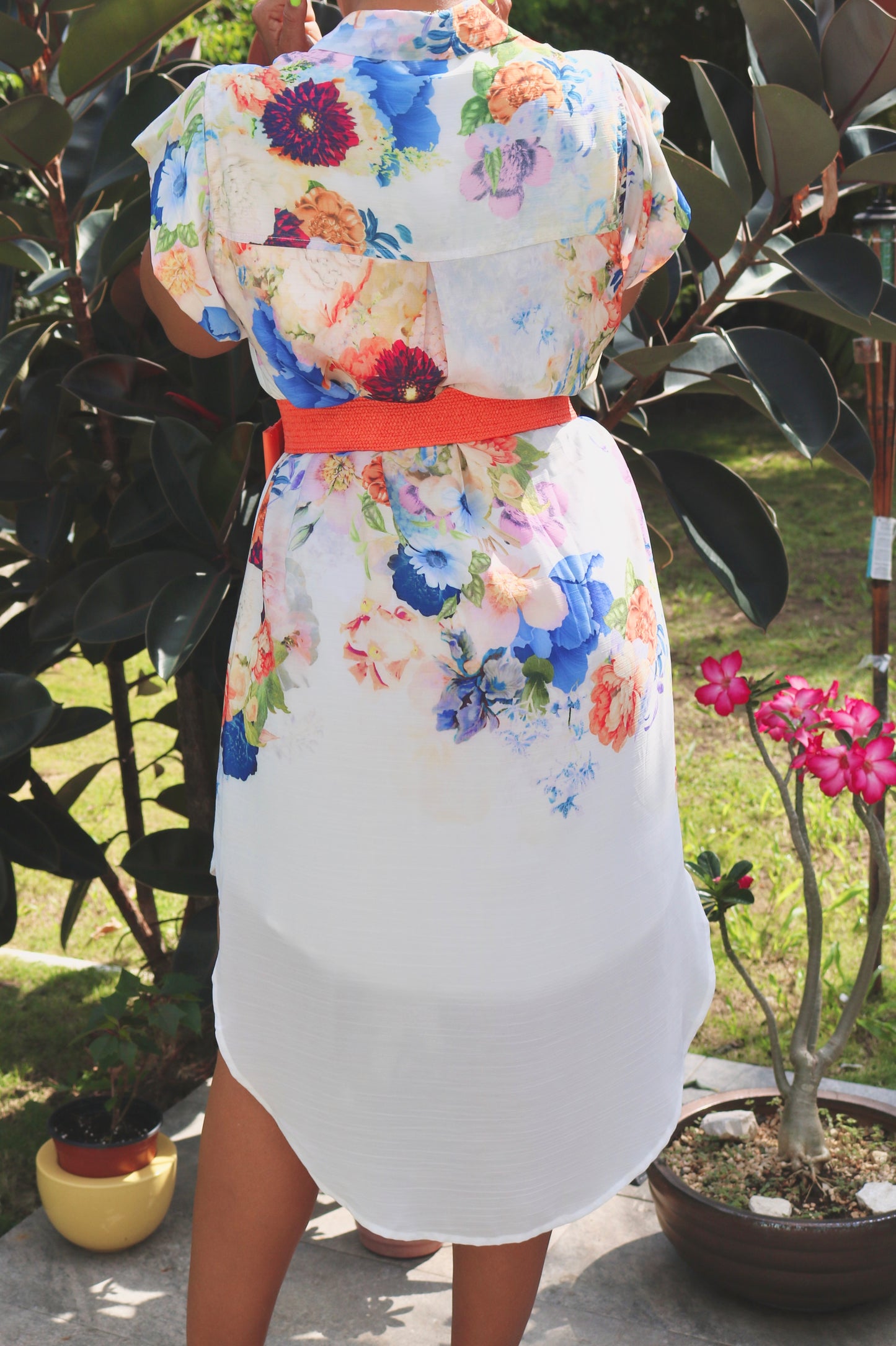 Short Floral Dress