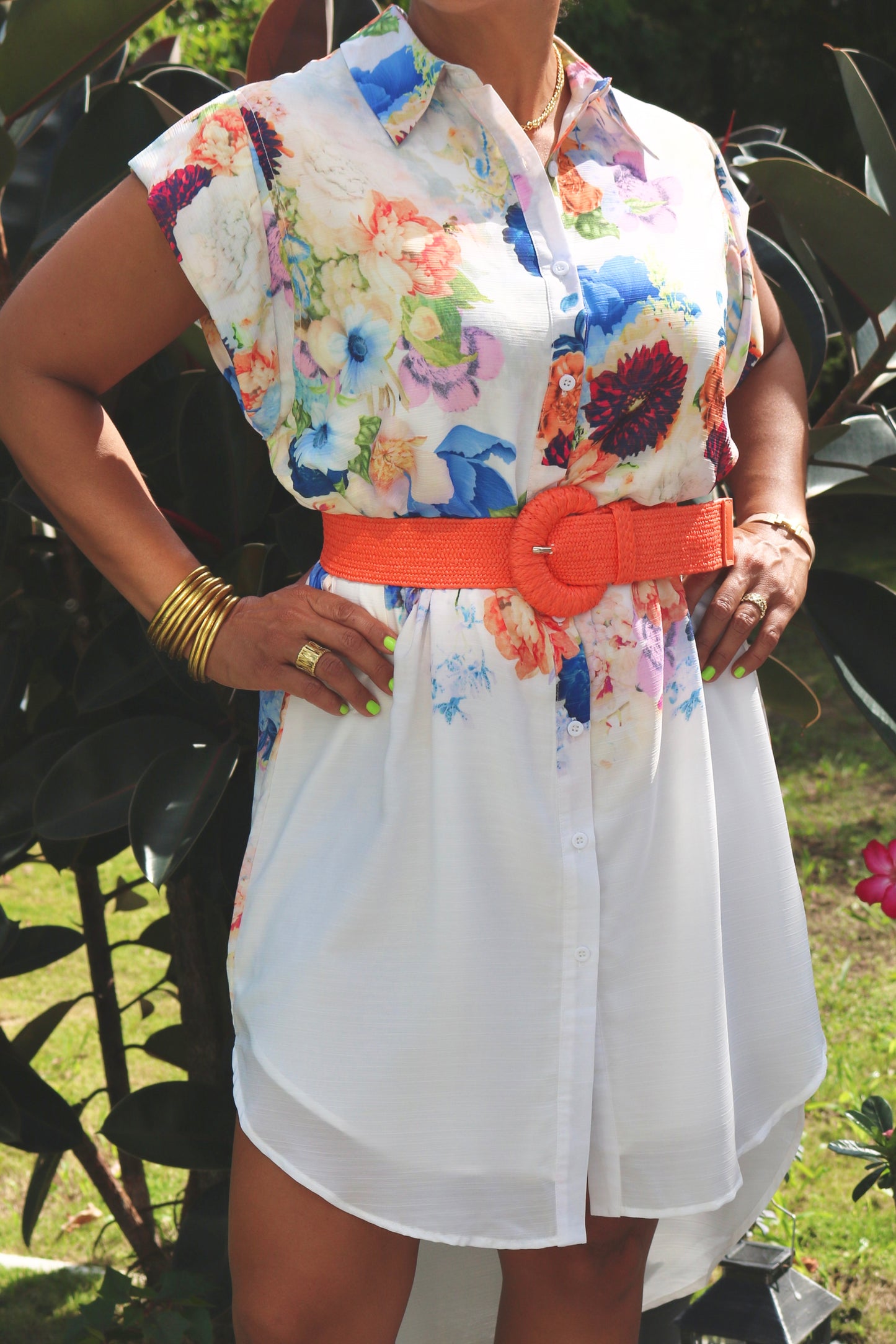 Short Floral Dress
