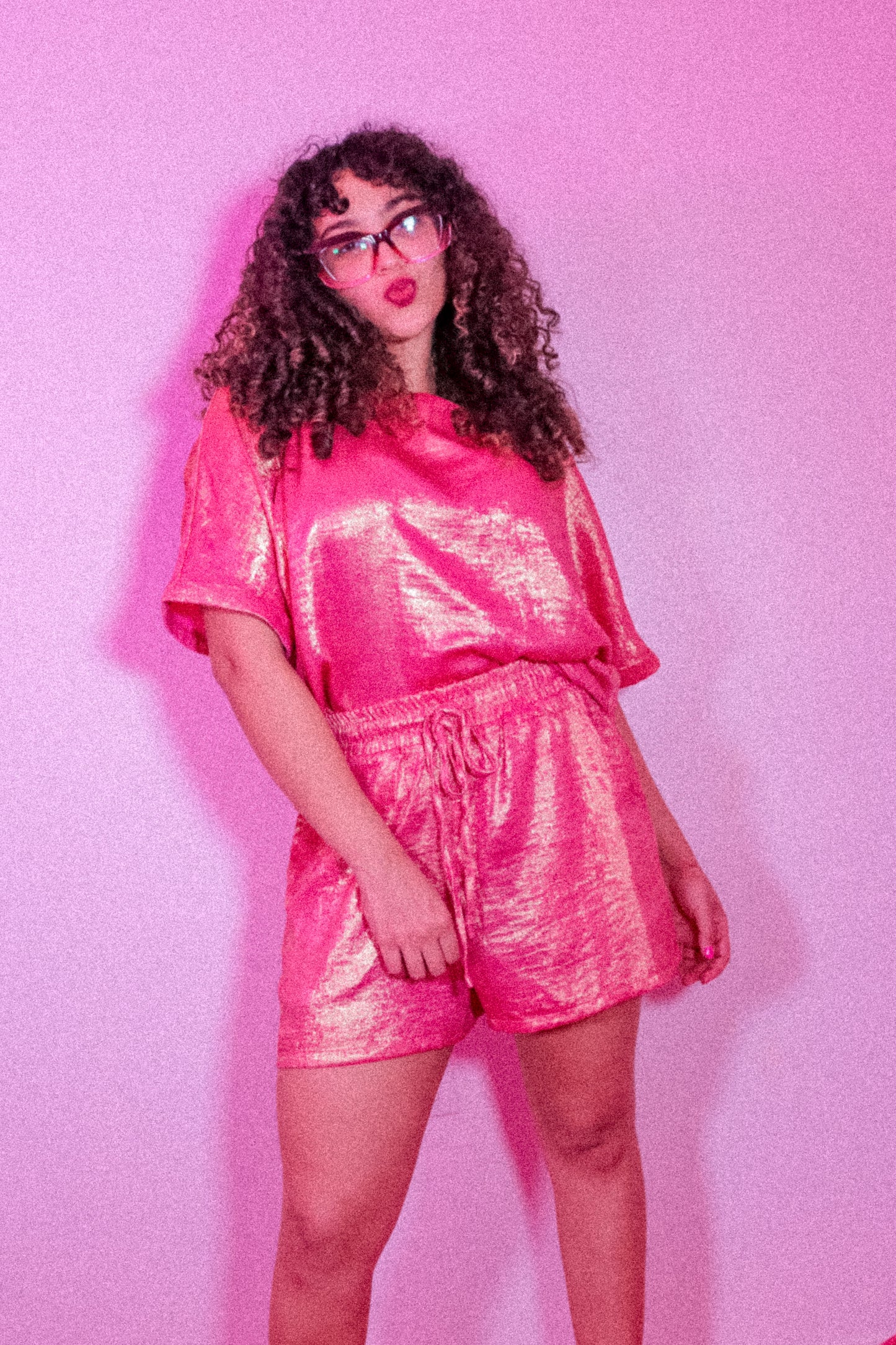 Shimmering Short Set