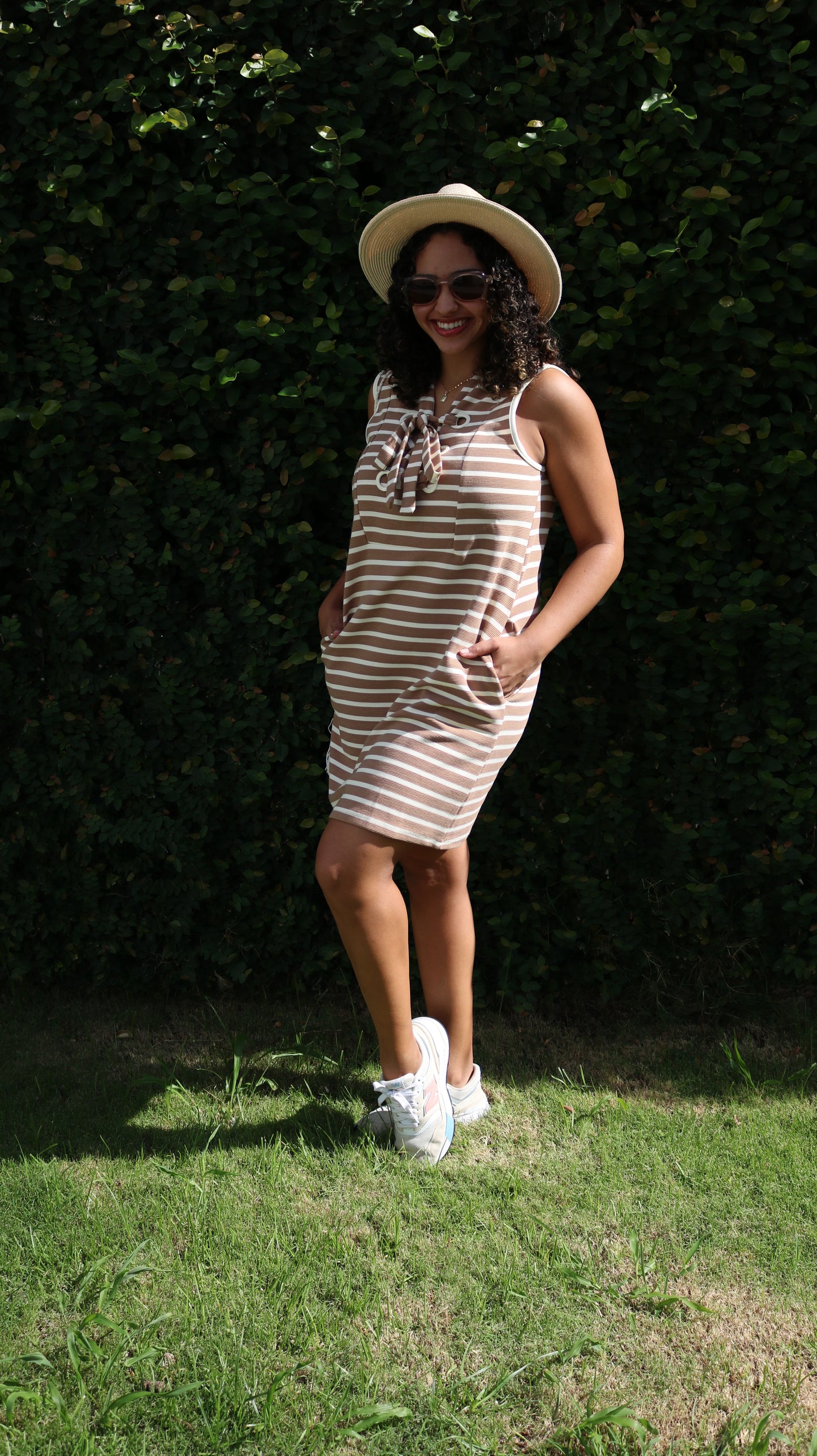 Striped Mini Dress