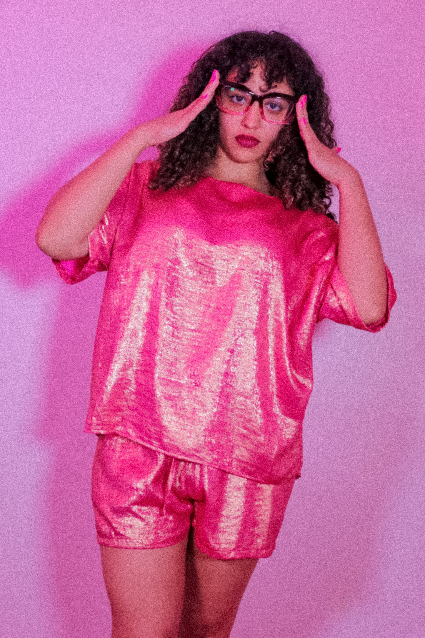 Shimmering Short Set