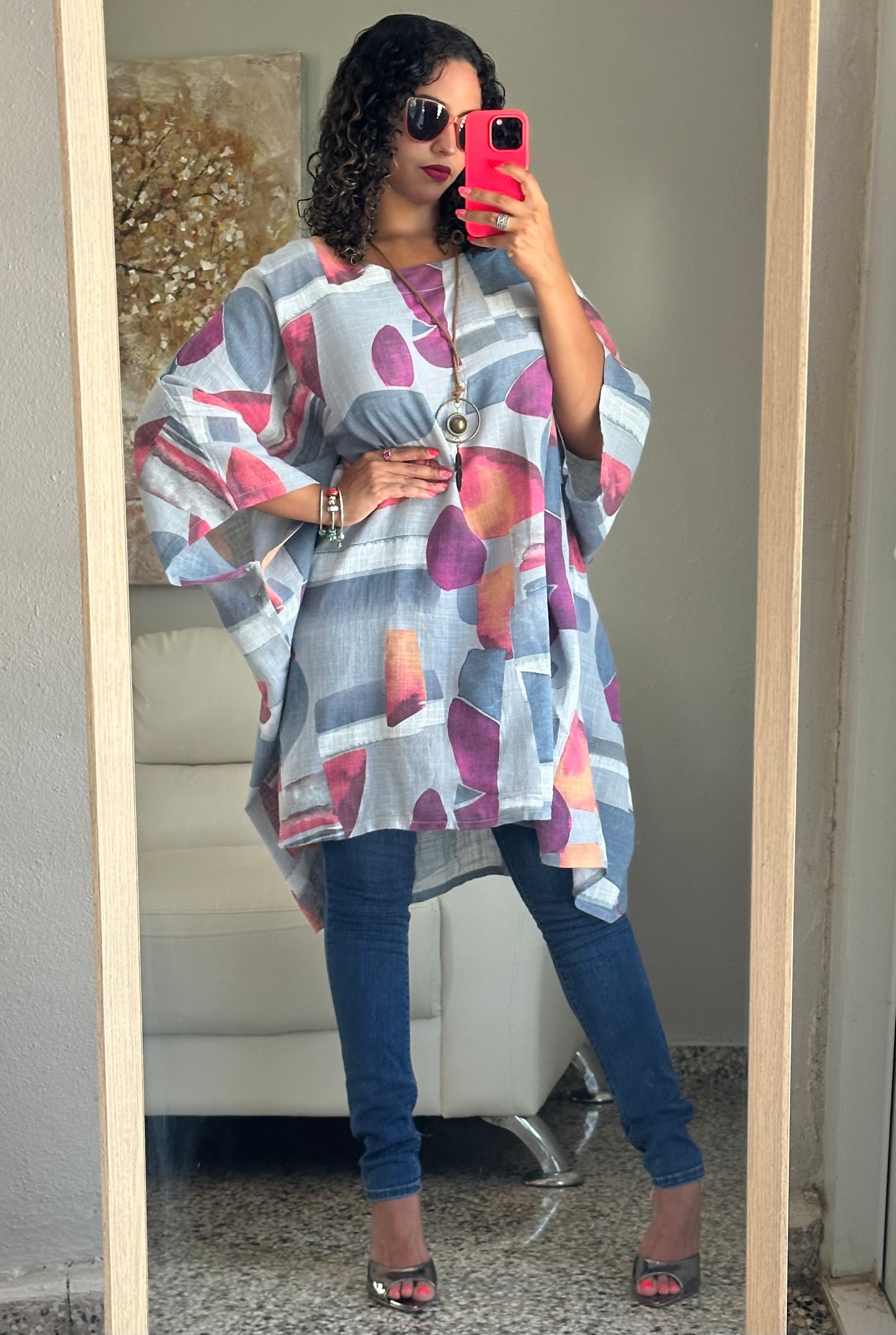 Linen Printed Tunic
