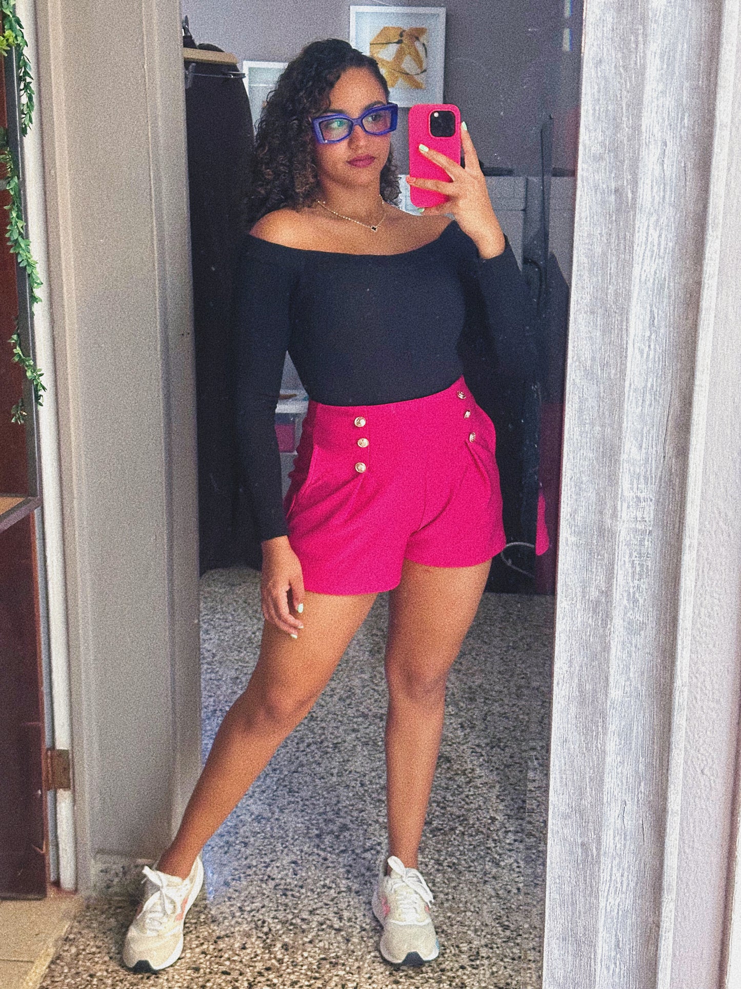 Fushia Shorts
