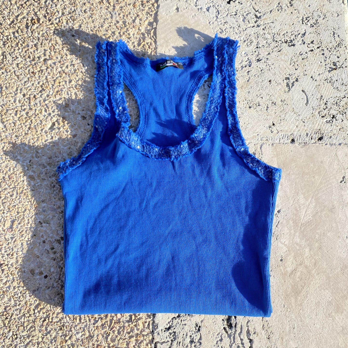 Sequin Tank Top