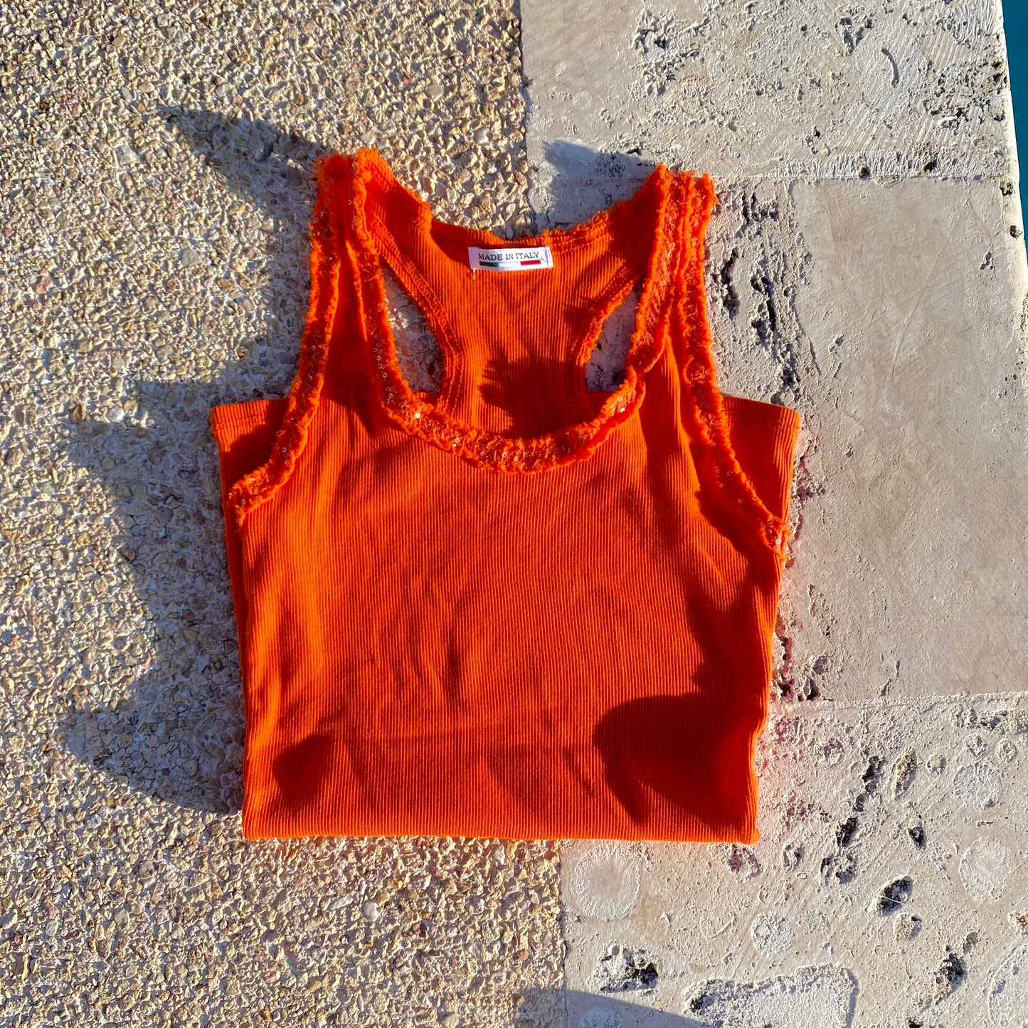 Sequin Tank Top