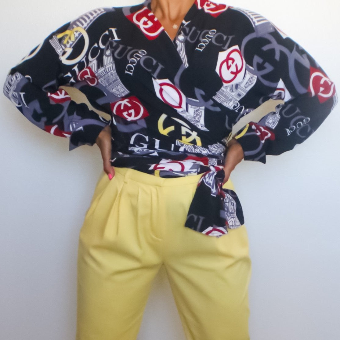 G inspo long sleeve blouse