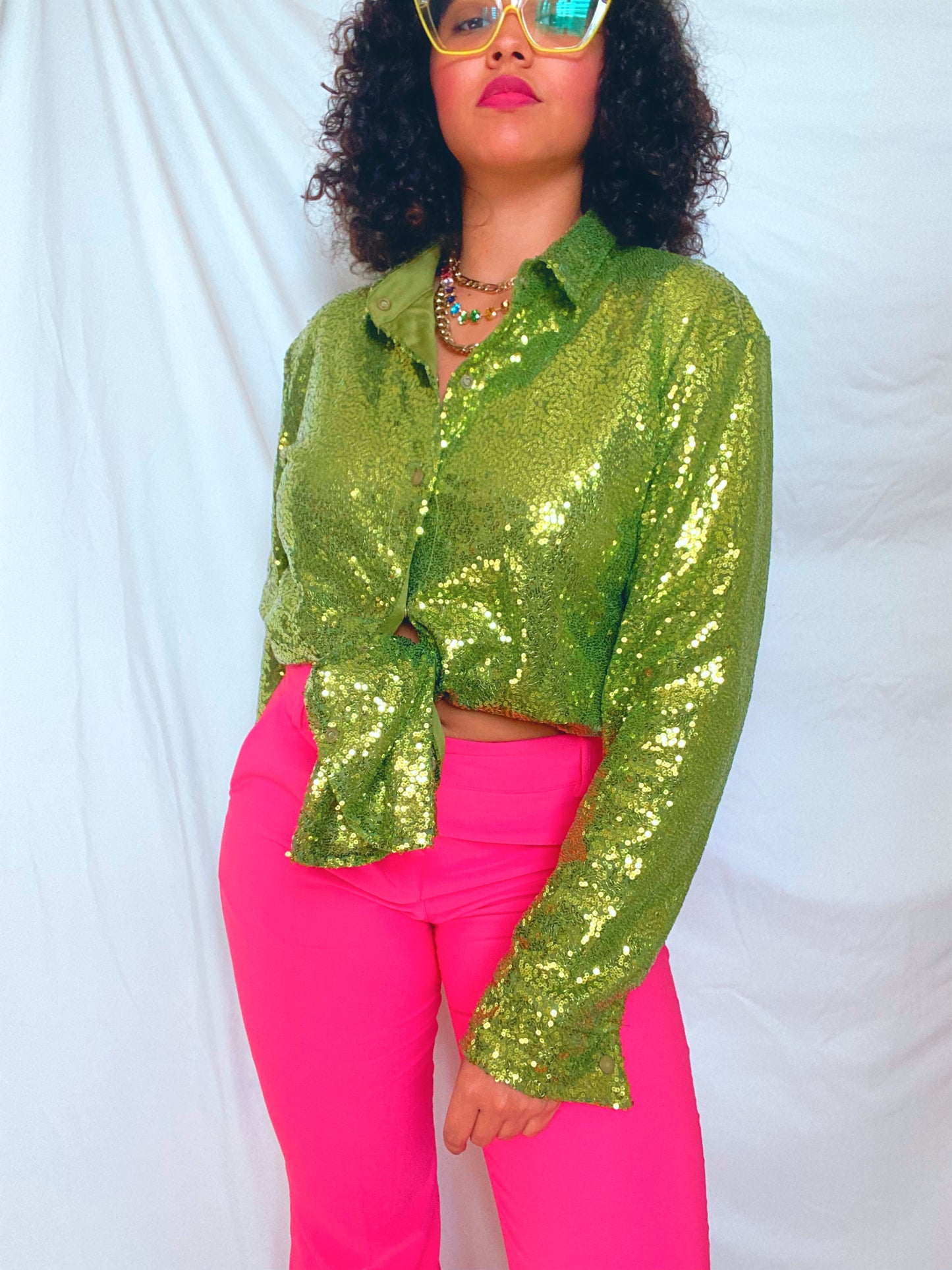 Sequin Shirt