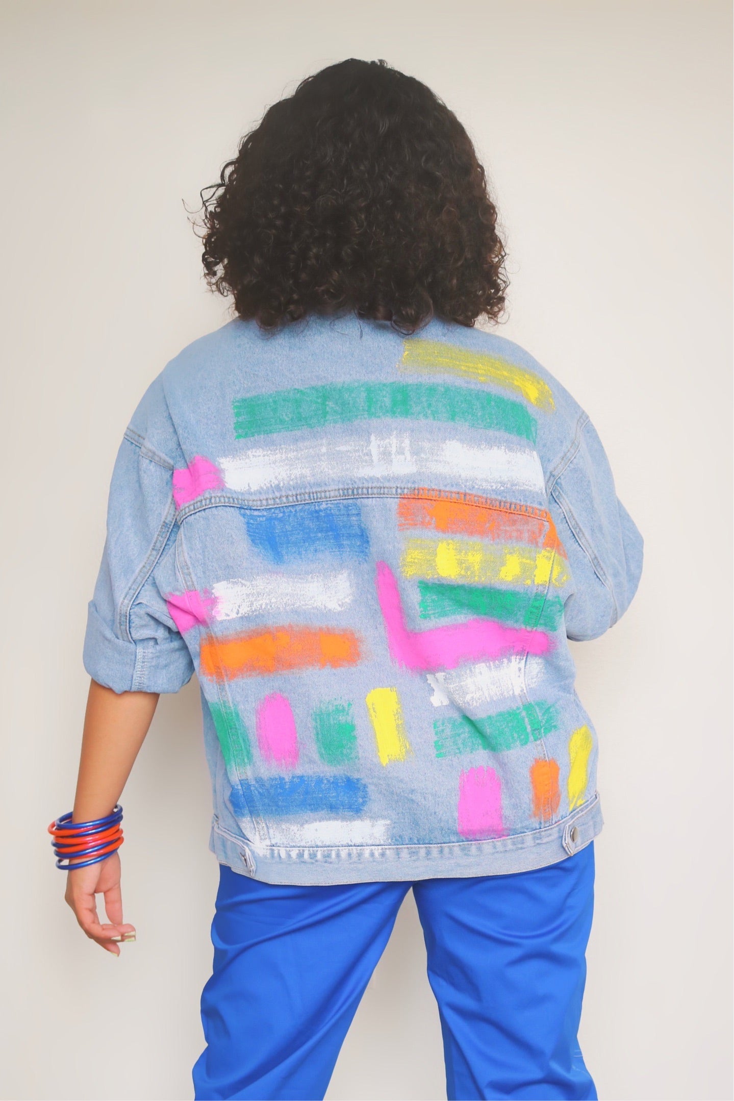 Light Blue Oversized Denim Jacket