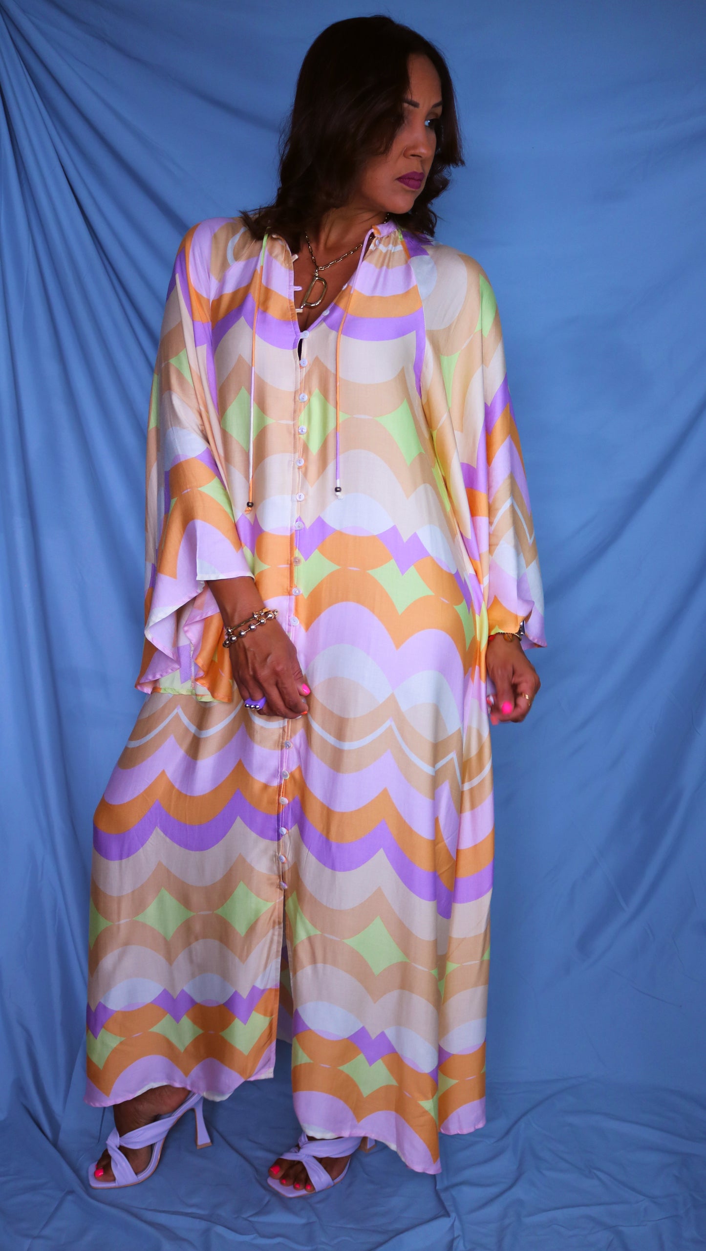 Multicolor Maxidress