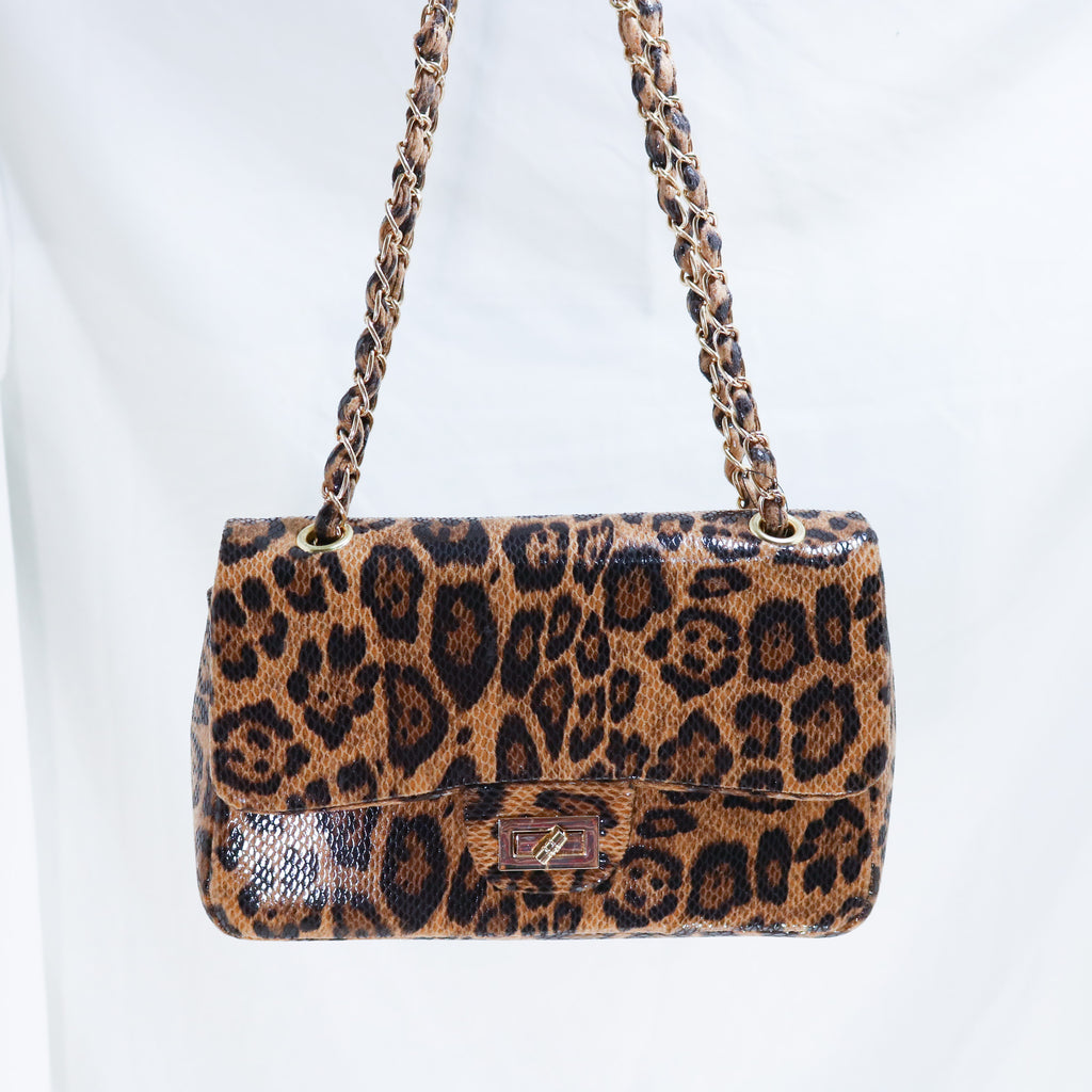 Leopard purse
