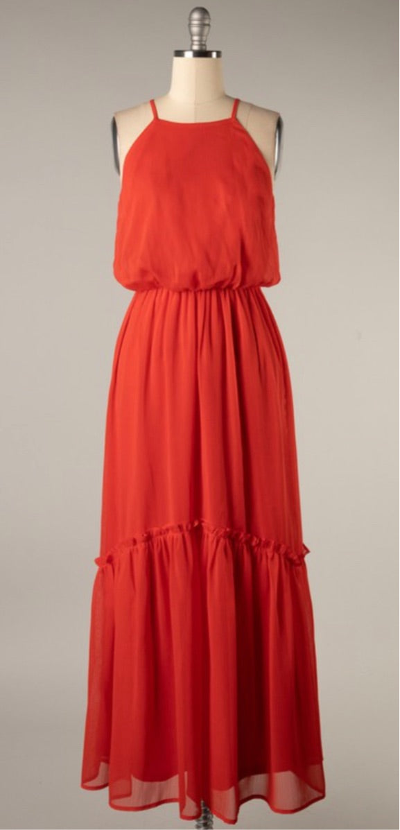 Halter Maxi Dress
