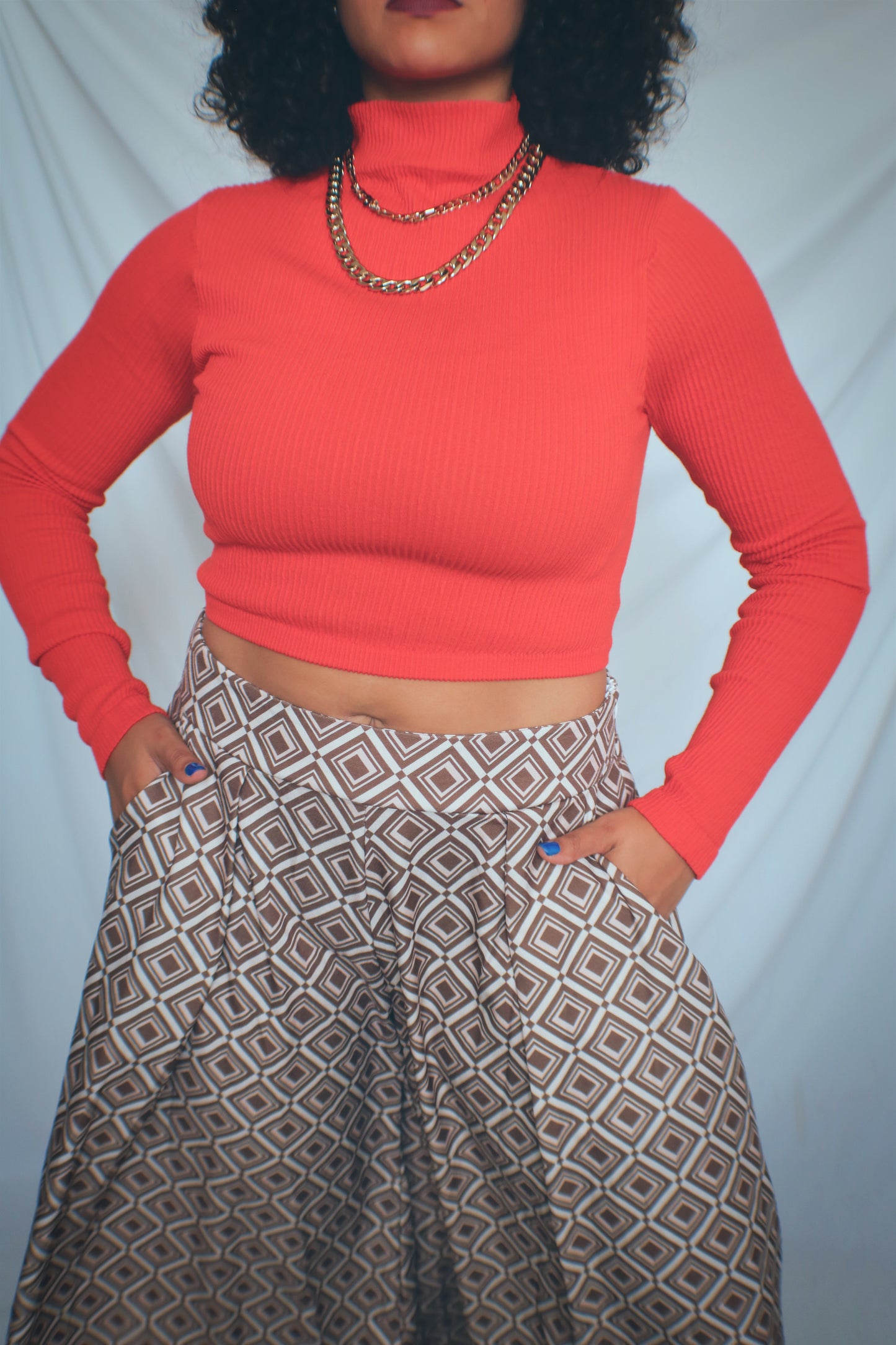 Ribbed Long Sleeve Top