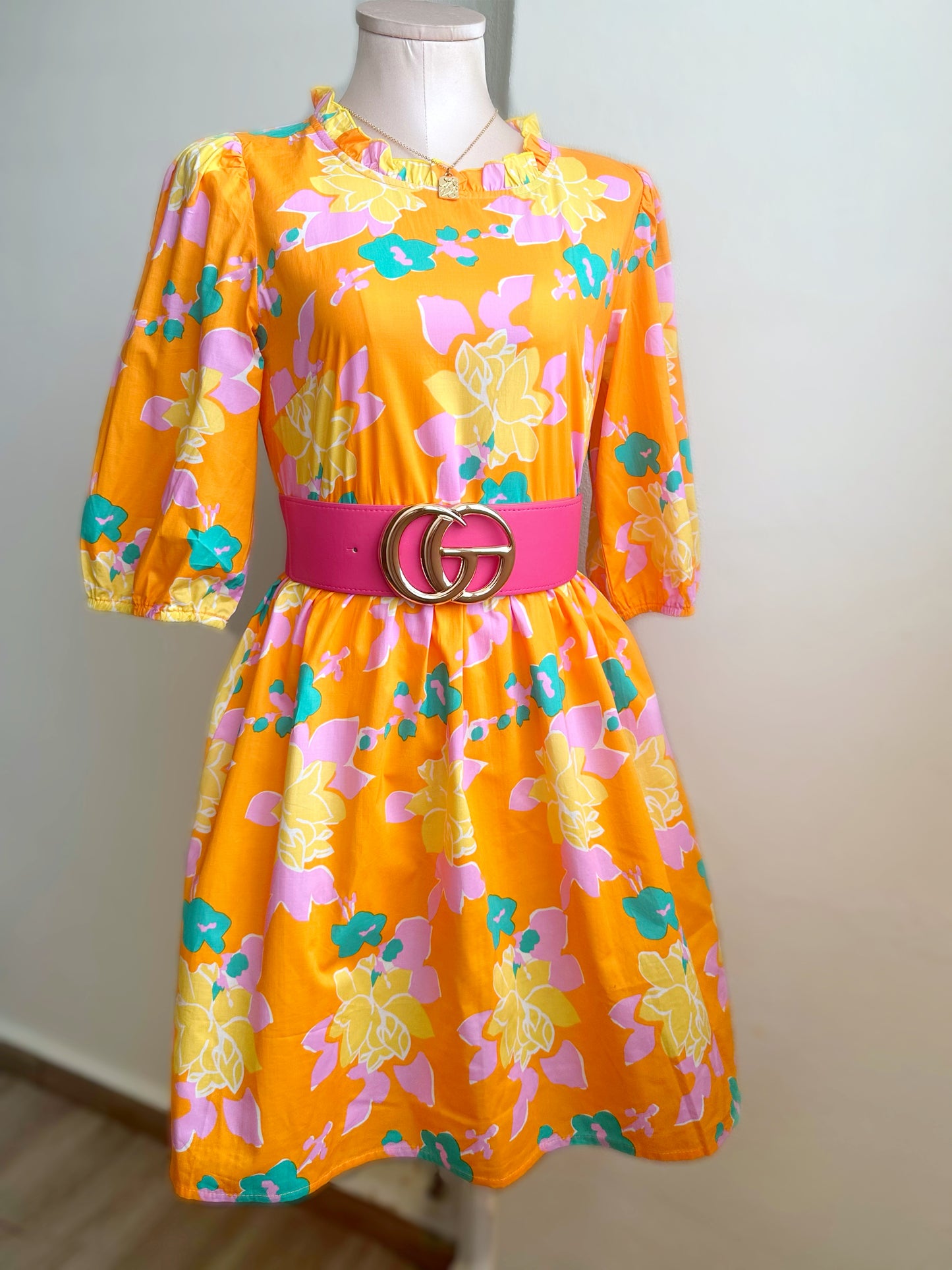 Cotton Flower Dress
