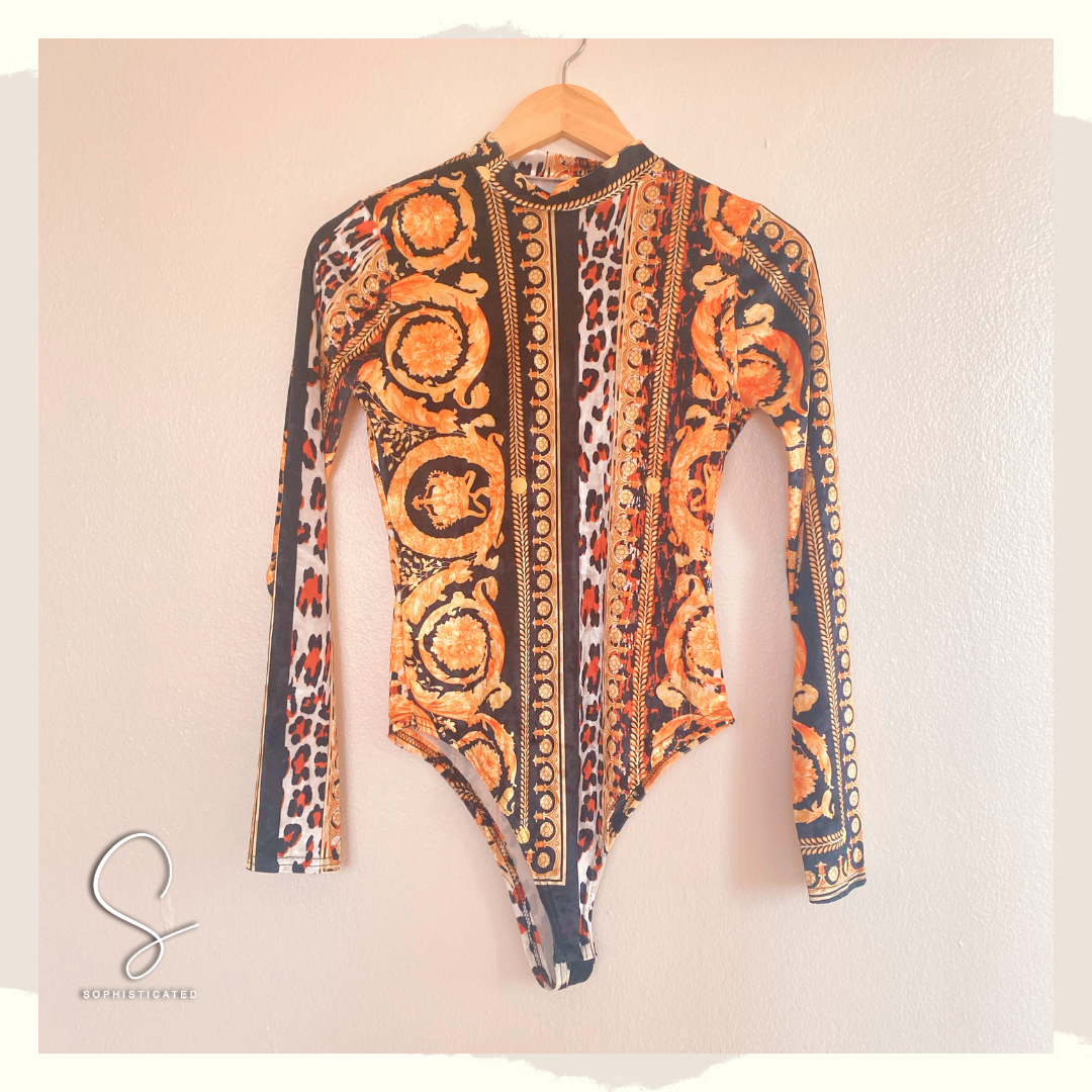 Animal Print Bodysuit