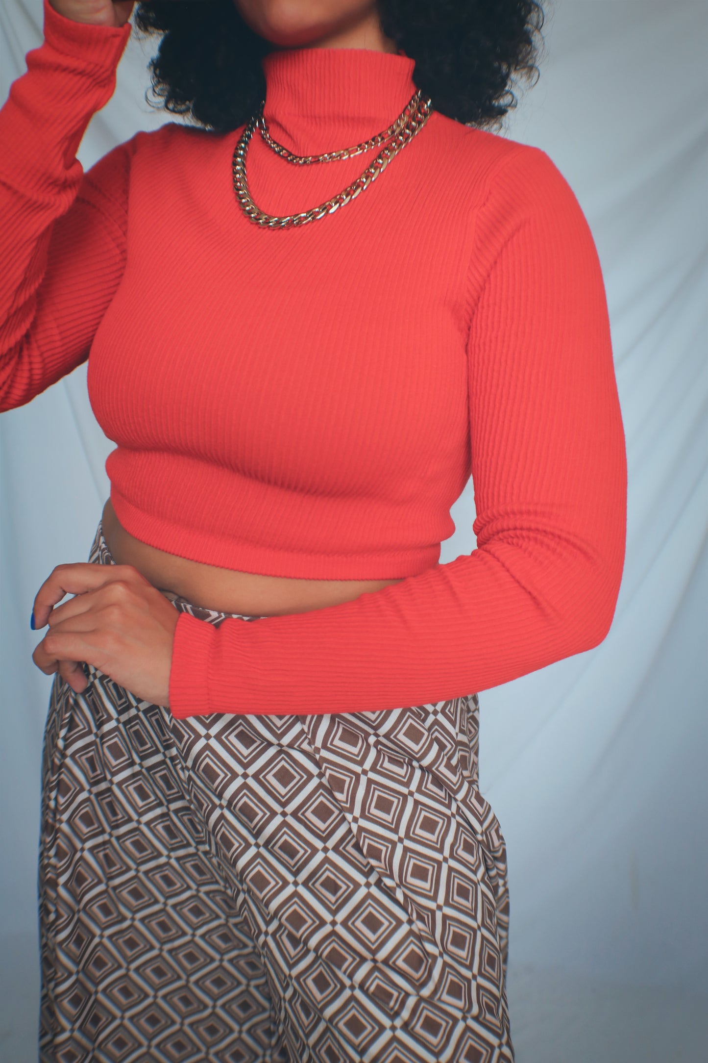 Ribbed Long Sleeve Top