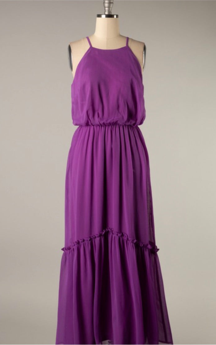 Halter Maxi Dress
