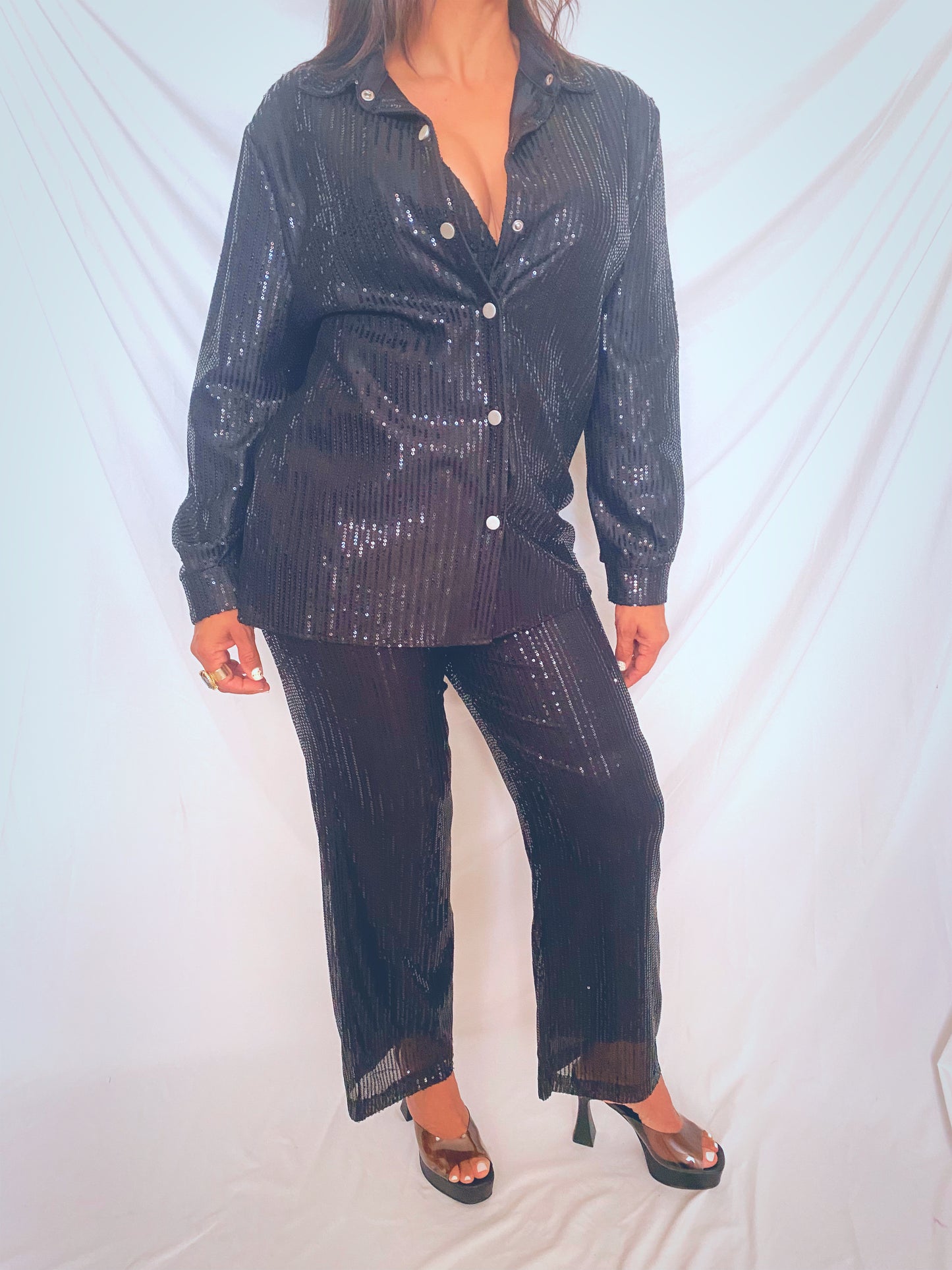 Sequin Three Piece Set