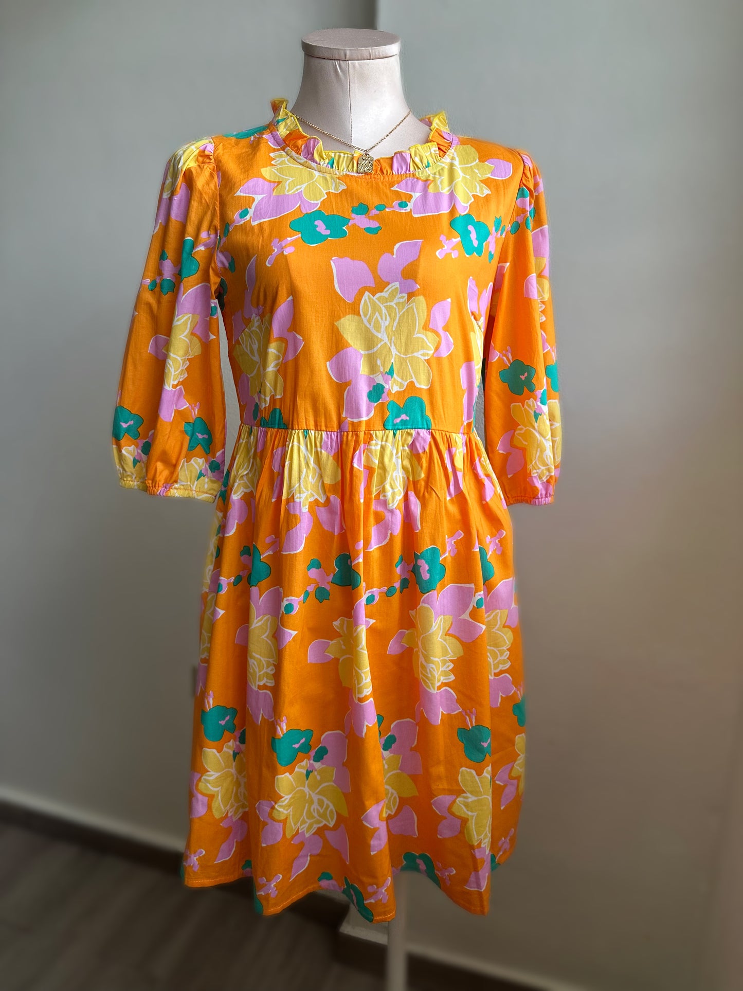 Cotton Flower Dress