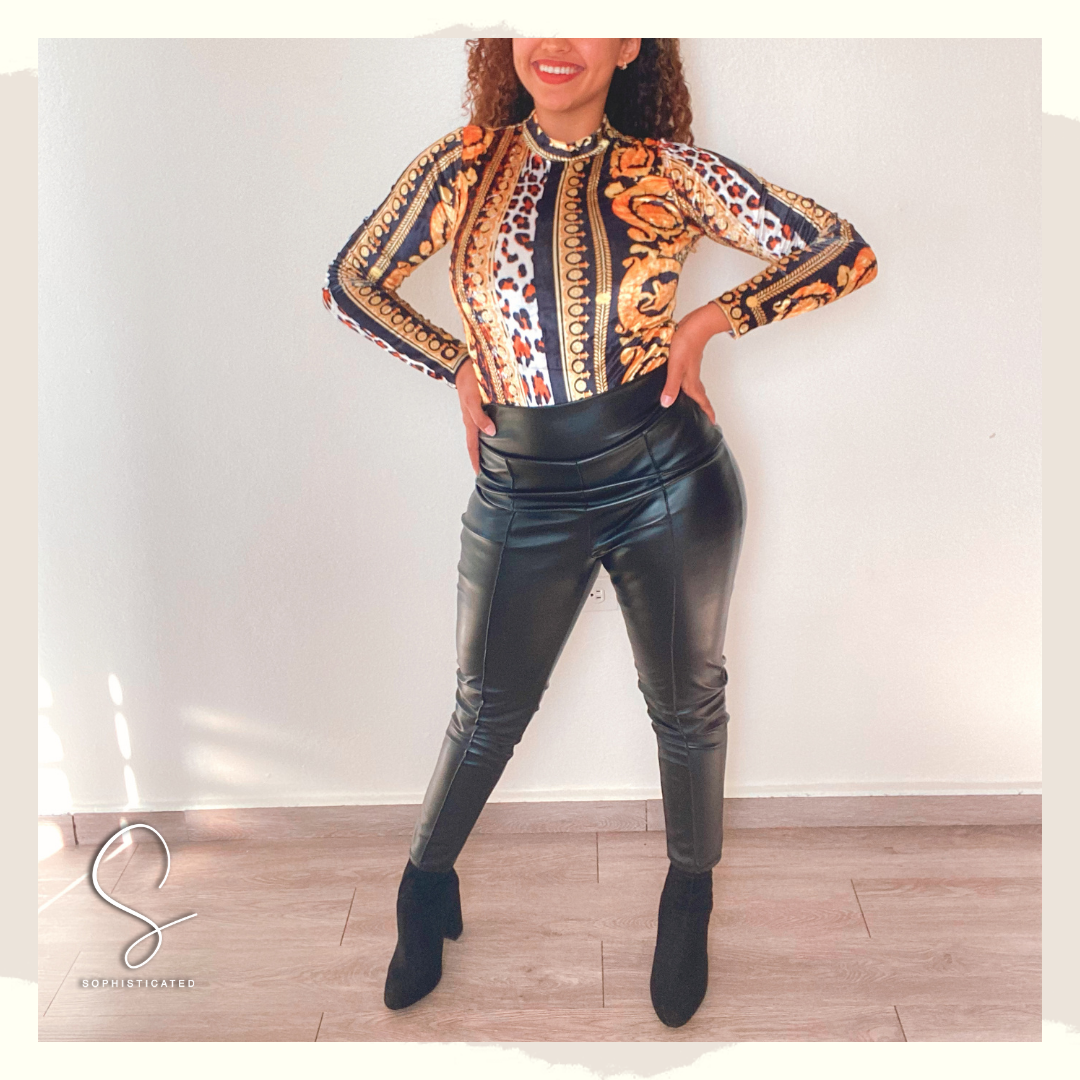 Animal Print Bodysuit