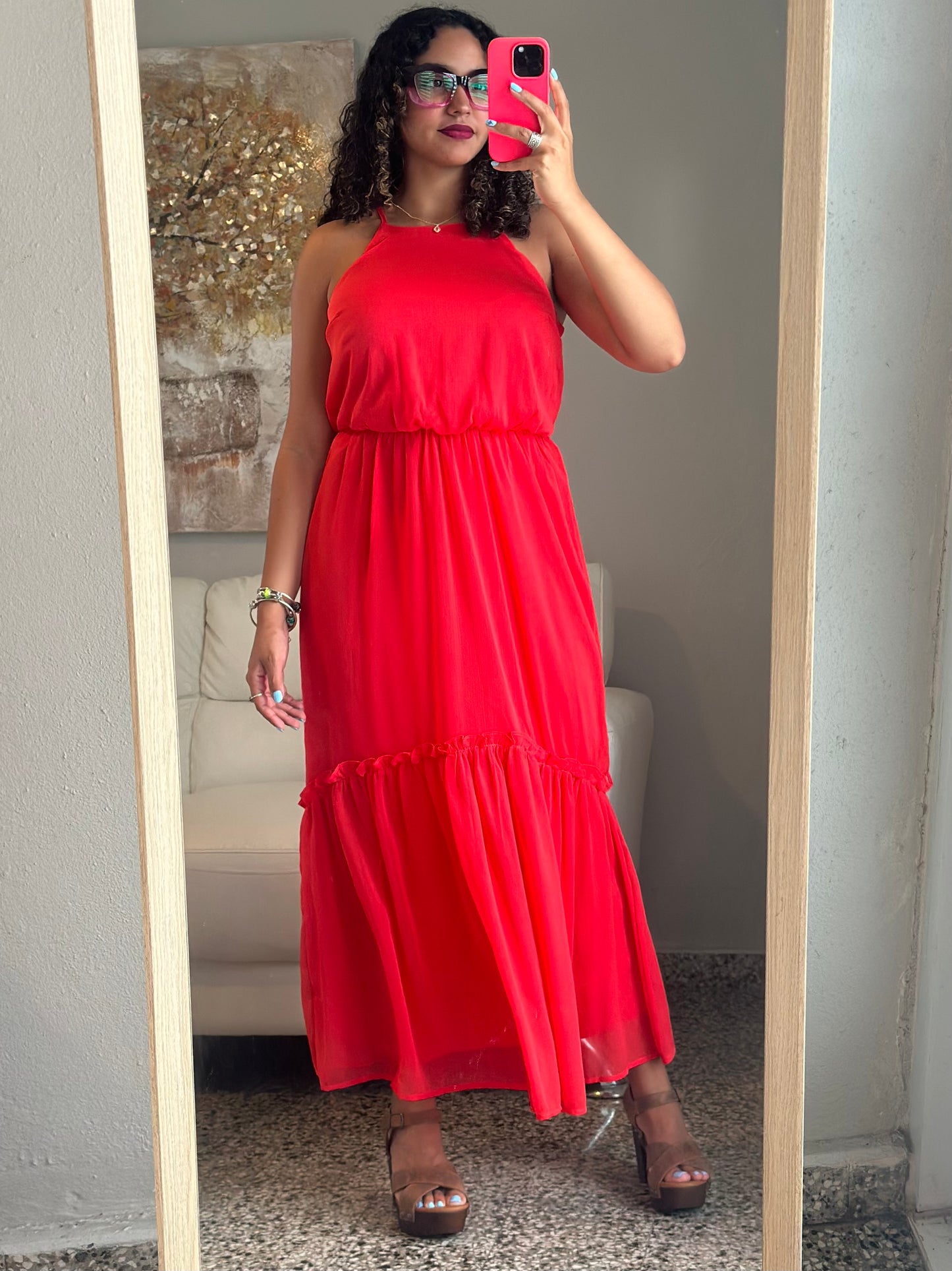 Halter Maxi Dress