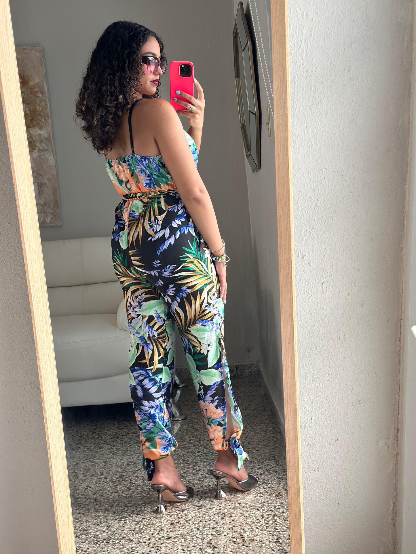 Botanical Printed Jumpsuit