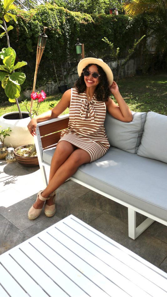 Striped Mini Dress