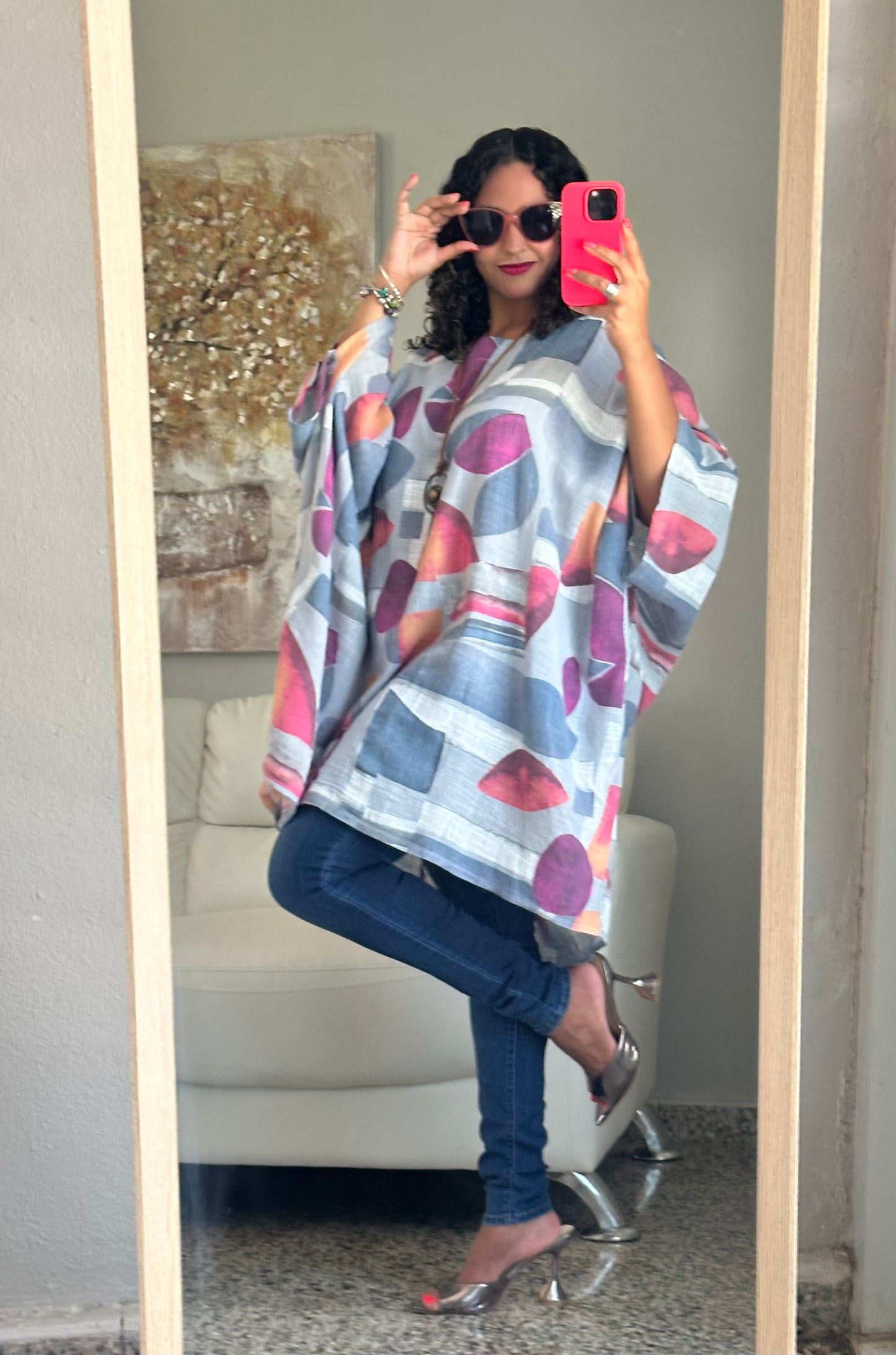 Linen Printed Tunic