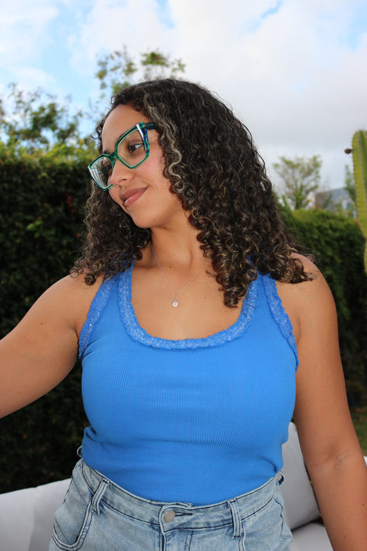 Sequin Tank Top
