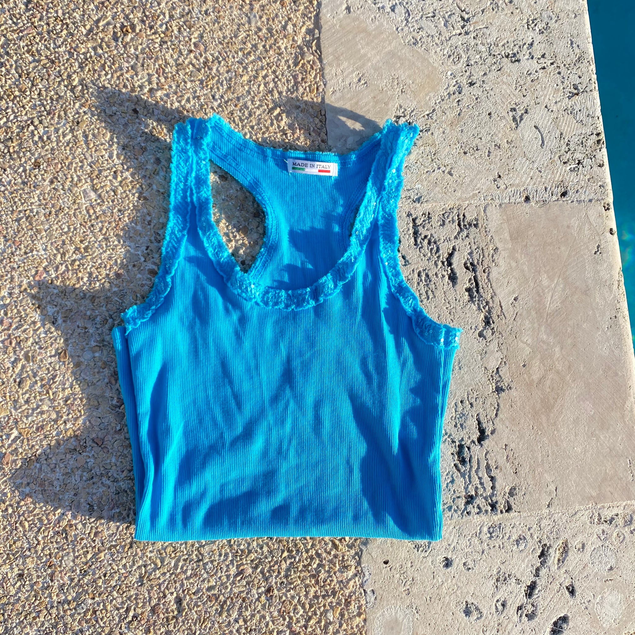 Sequin Tank Top