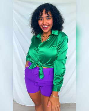 Belted Shorts